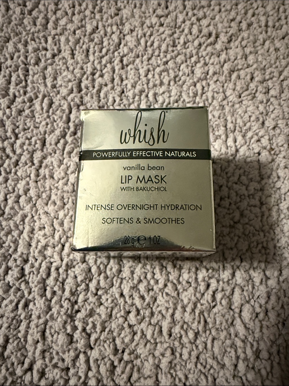 Whish Vanilla Bean Lip Mask - Gold Overnight Hydration